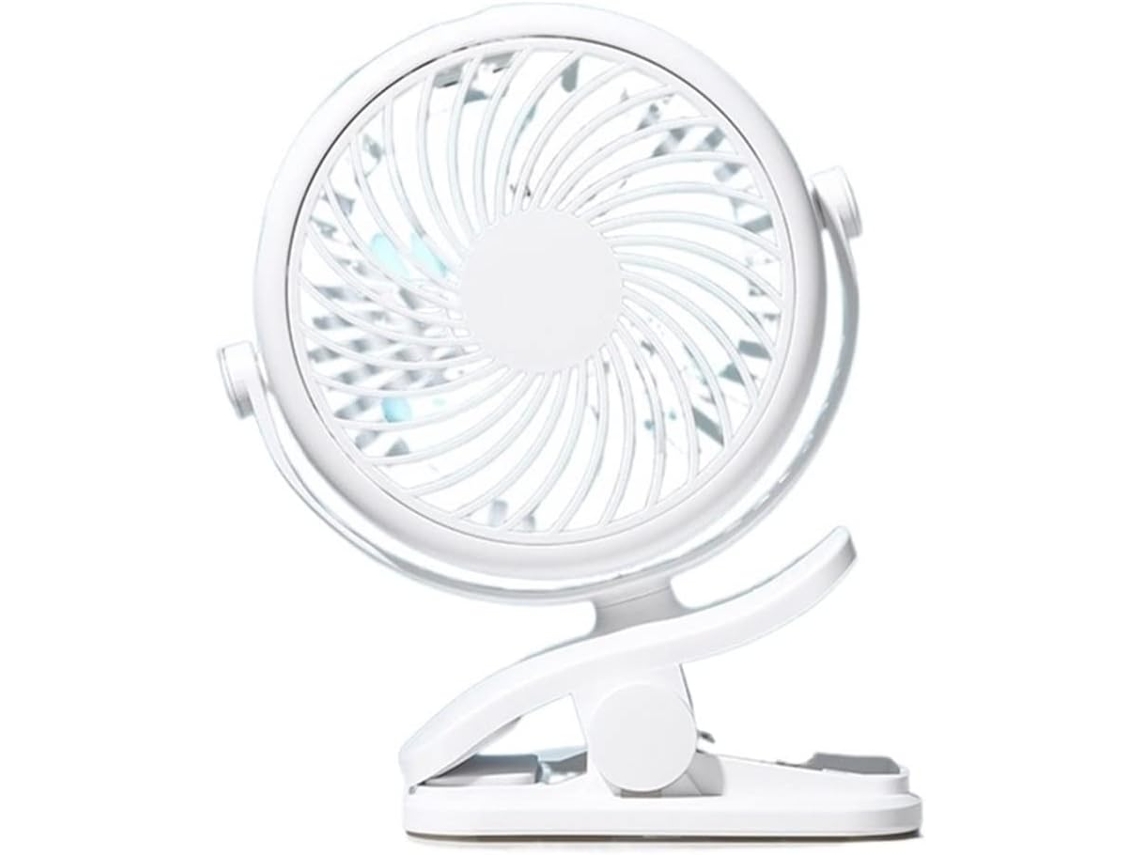 Ventilador De Escritorio Usb Mini Ventilador Con Temporizador Mesa Portátil Fuerte Flujo Aire Rotación 360°