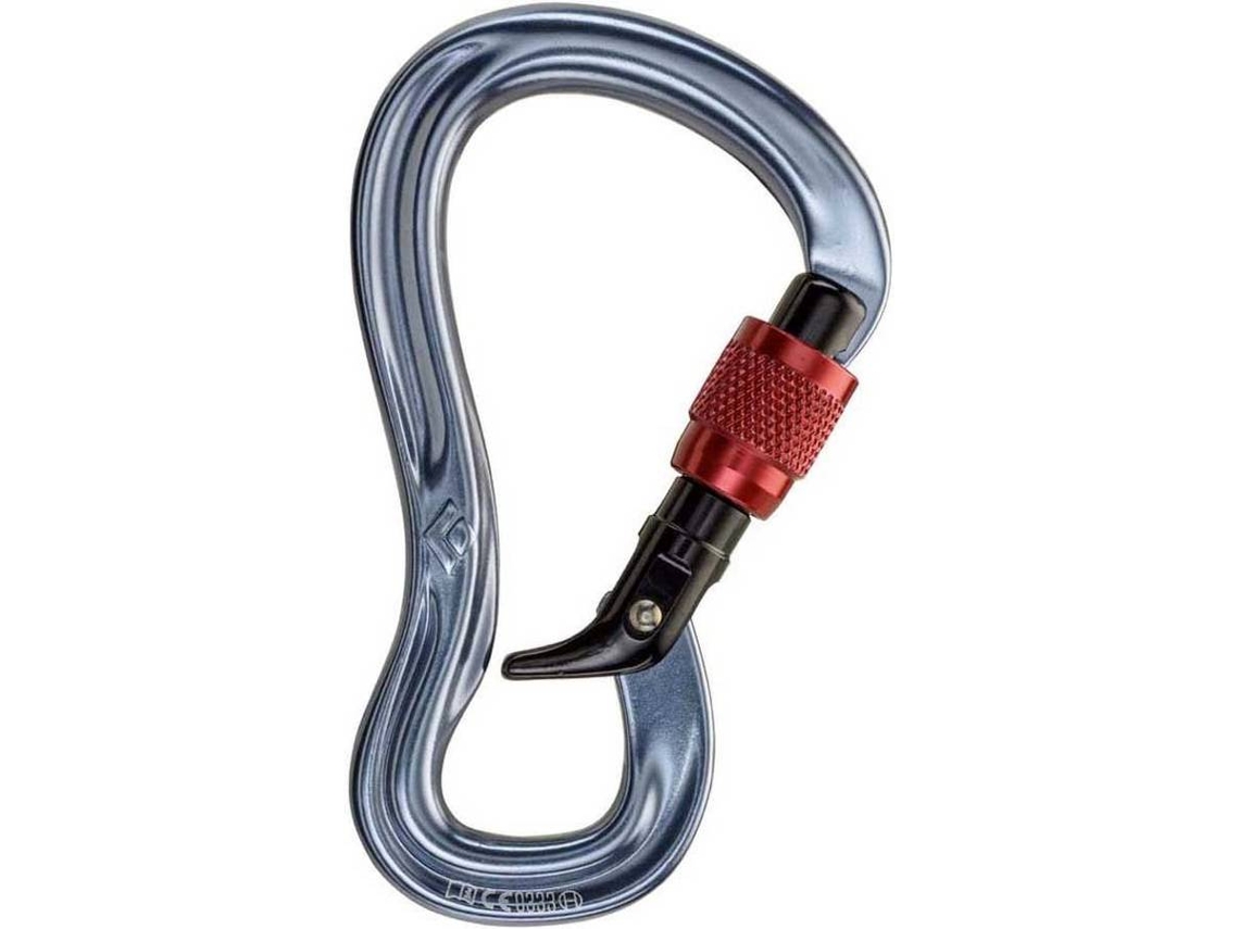Mosquetón De Escalada BLACK DIAMOND Gridlock Screwgate (Gris - Tamaño Único)