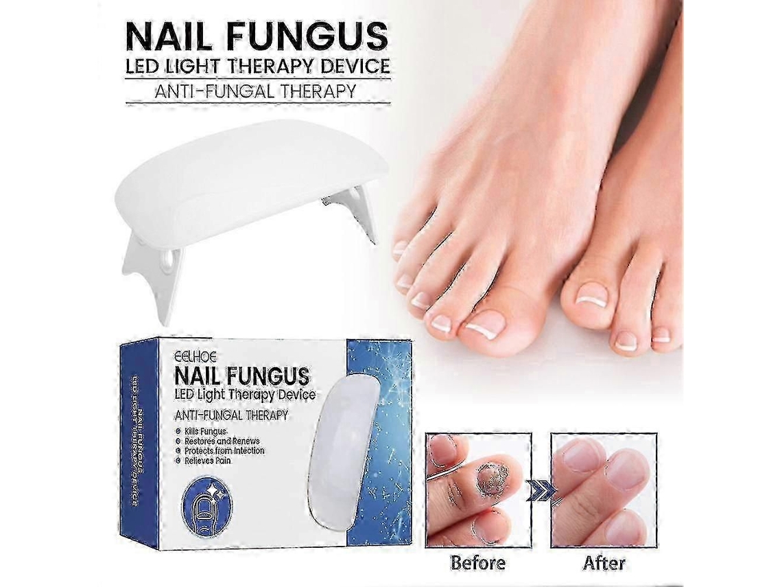 Lámpara de terapia LED para reparación de uñas, manos y pies, color amarillo GOKOCO
