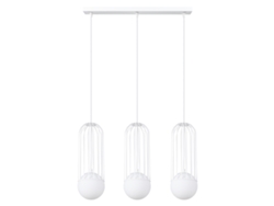 Sollux Sl.1333 Brina Lámpara Colgante 3l Blanco