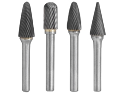 Juego De 4 Brocas De Carburo De Tungsteno De 12 Mm, Doble Corte, Duraderas Y De Amplia Aplicación.