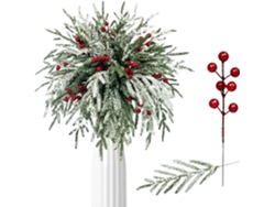 Estacas Y Ramas Para Árbol De Navidad - 45 Piezas De Ramas Decorativas Artificiales | Decoración