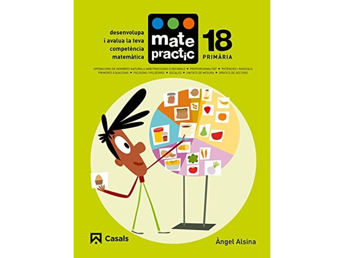 Libro Quadern Matepractic 18 Primària de Àngel Alsina Pastells (Catalán)