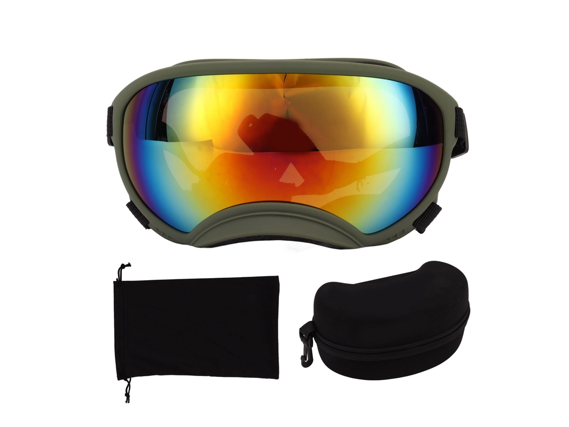Gafas protectoras UV para perros grandes, resistentes al viento y al agua.