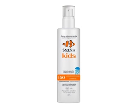 Protetor Solar em Spray de Proteção para Águas-Vivas Júnior Spf50 250Ml Brancosafe Sea