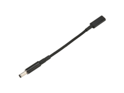 Conversor (adaptador De Carregamento Para Laptop Usb-c Fêmea Para 5.5*2.1mm Macho)