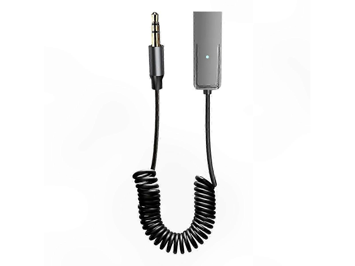 Adaptador de audio Bluetooth para coche Rosewell, transmisor y receptor auxiliar de 3,5 mm