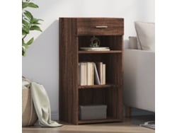 Aparador Madera De Ingeniería Marrón Roble 45x42,5x93 Cm