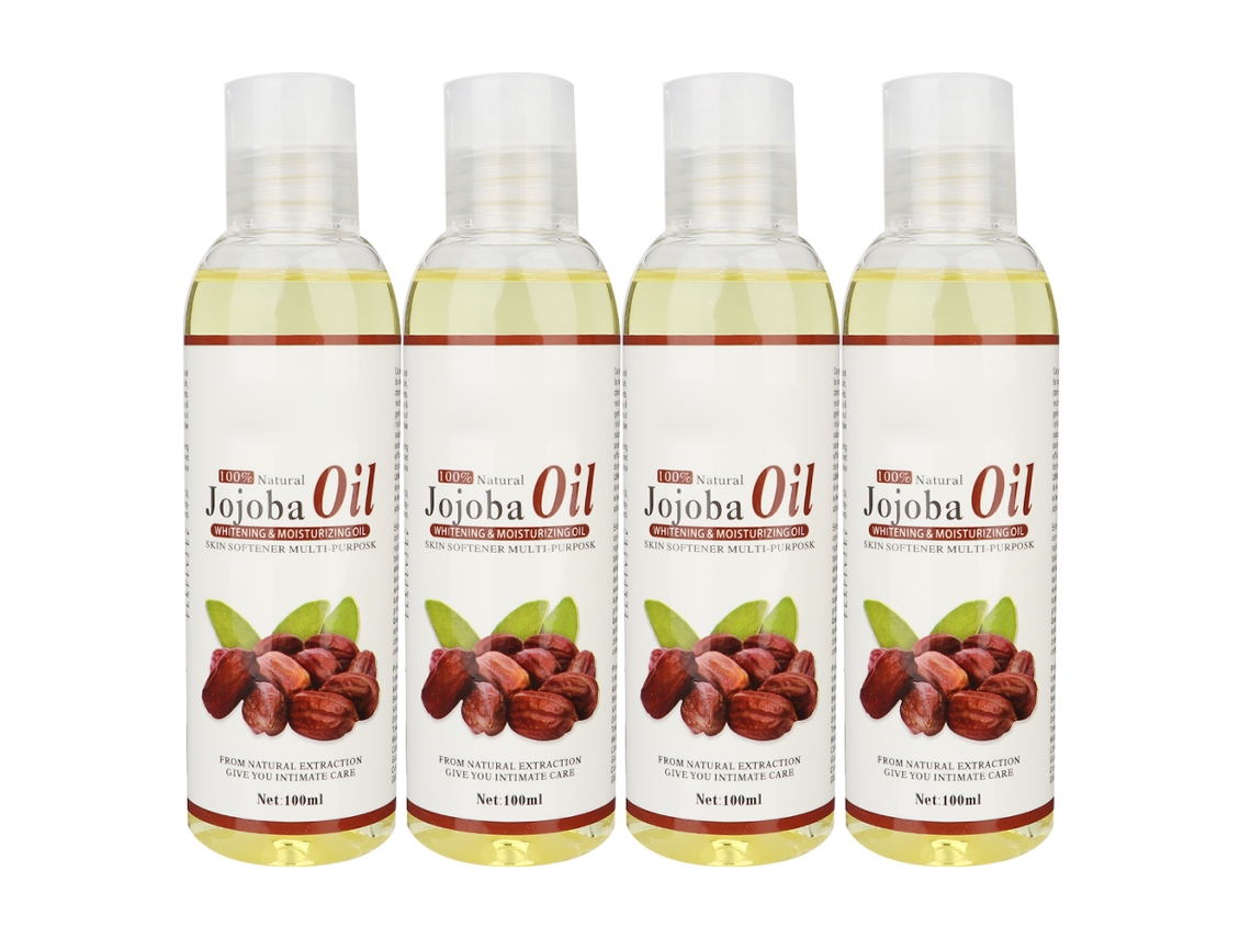 Aceite De Jojoba Disaar 4pcs 100ml Para Cuidado Facial E Corporal Hidratante Relaxante Aceite De Massagem