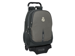 Mochila escolar con ruedas gris del Real Madrid CF 32 x 44 x 16 cm