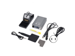 Estación de soldadura inteligente con pantalla LCD y enchufe USB de 100-240 V