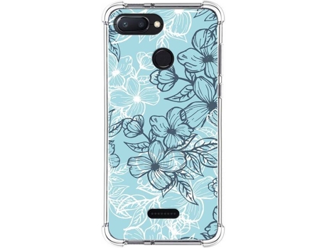 Carcasa Xiaomi Redmi 6 TUMUNDOSMARTPHONE Dibujos Antigolpes Flores 03 Multicolor