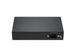Switch Poe De 4 Puertos 100 Mbps Ieee802.3af Con Fuente De Alimentación Integrada Para Cámaras, Ap Y Voip