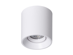 Aplique de Techo Blanco con Bombilla GU10 Space