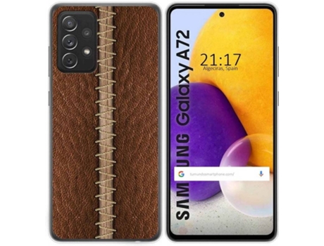 Carcasa Samsung Galaxy A72 TUMUNDOSMARTPHONE Cuero 01 Multicolor