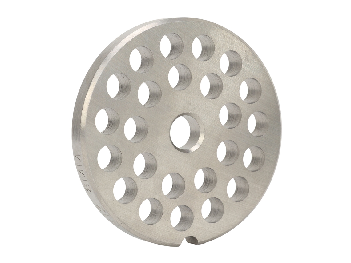 Cuchilla De Acero Inoxidable Para Picadora De Carne, Disco De 12" Con Orificio De 8 Mm, 69 Mm.