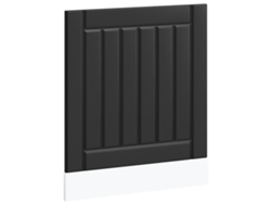 Maison Exclusive - Panel Para Lavavajillas Lucca Madera Contrachapada Negra