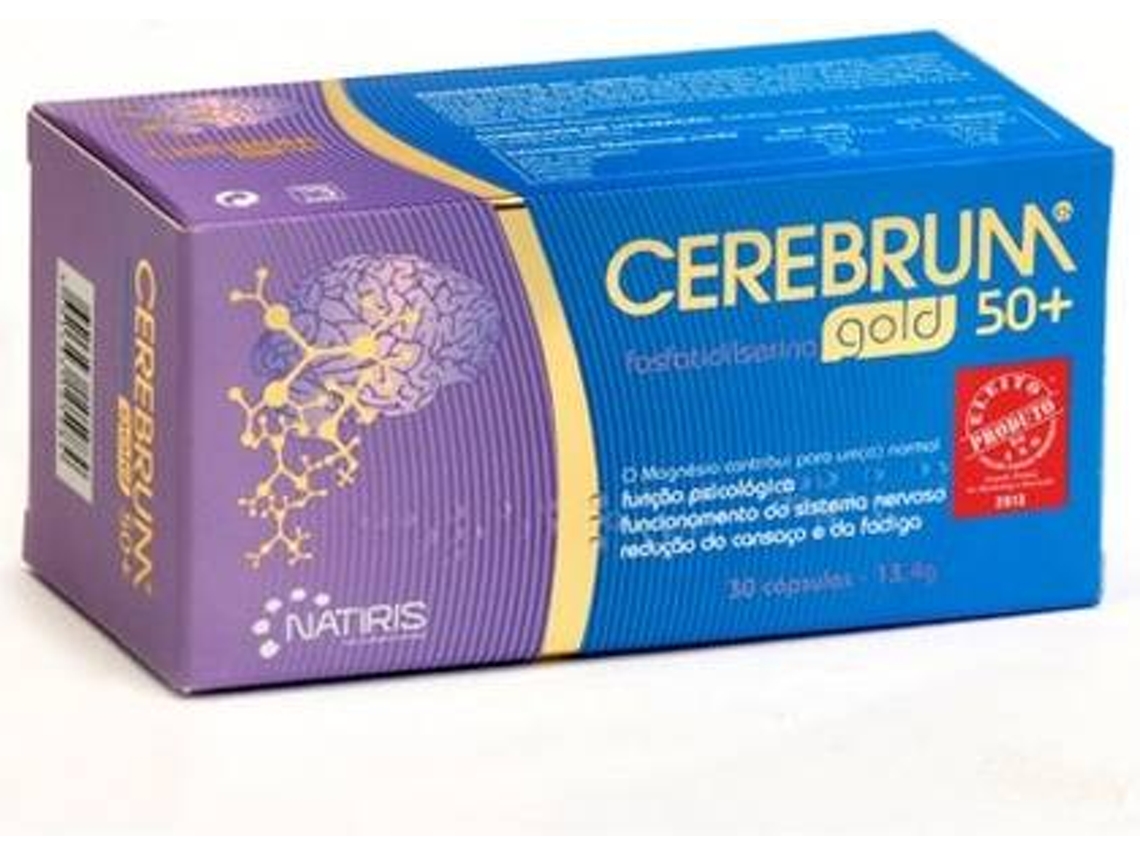 Complemento Alimentar NATIRIS Cerebrum Gold + (30 cápsulas)