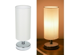 2026-lámpara De Mesa De Noche Tomshine Con Abatimiento Redondo De Tela Para Dormitorio Sala Oficina Estudio