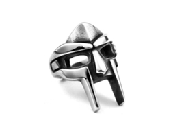 Anillo De Acero Inoxidable Para Hombre Estilo Punk Gladiador Vikingo Con Casco Nórdico