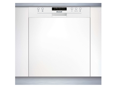 Lavavajillas Integrable BRANDT BDB424LW (14 Cubiertos - 60 cm - Panel Inox)