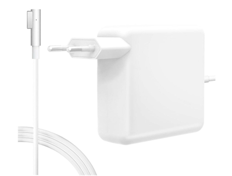 cargador DIKUMI 85W tipo L para macbook blanco
