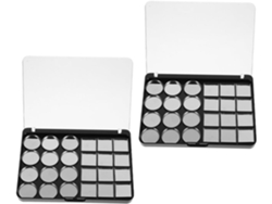 Juego De 2 Paletas De Sombras De Ojos Vacías