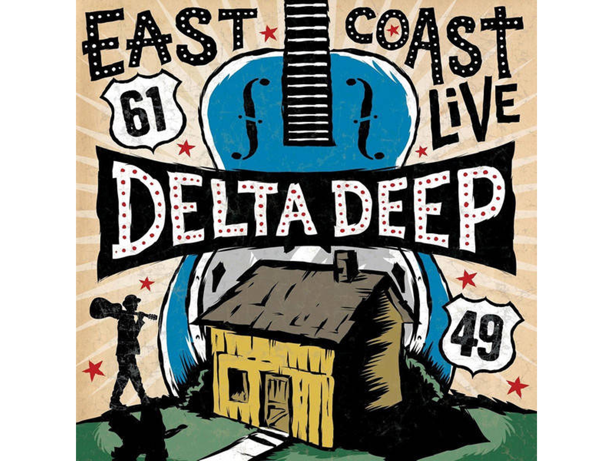 CD + DVD Delta Deep - East Coast Live