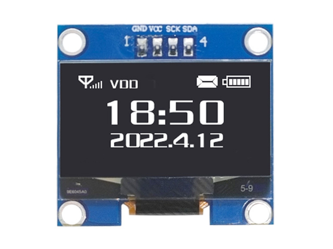 2026velora - Módulo de pantalla OLED de 1,3 pulgadas y 128x64 píxeles con chip CH1116 e interfaz IIC.