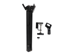 Soporte de brazo ajustable para micrófono de escritorio con capacidad de carga de 3 kg para grabación en estudio y radio.