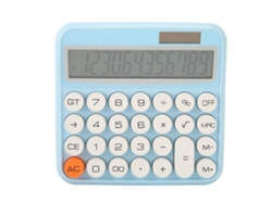 Calculadora De Escritorio De 12 Dígitos Con Pantalla Lcd Grande, Doble Energía Y Apagado Automático Para Oficina Y Colegios