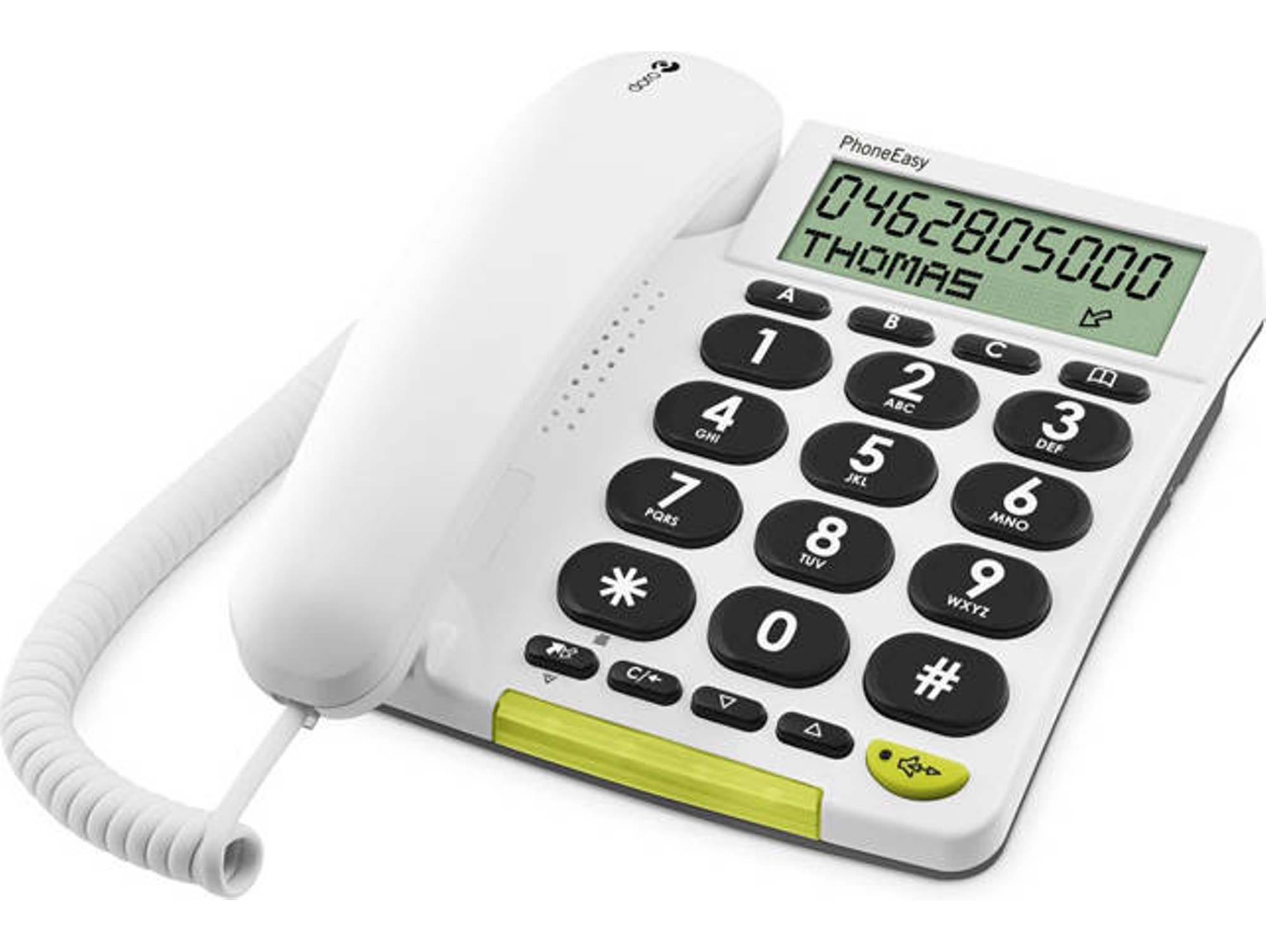 Teléfono fijo Con Cable DORO Phone Easy 312Cs blanco