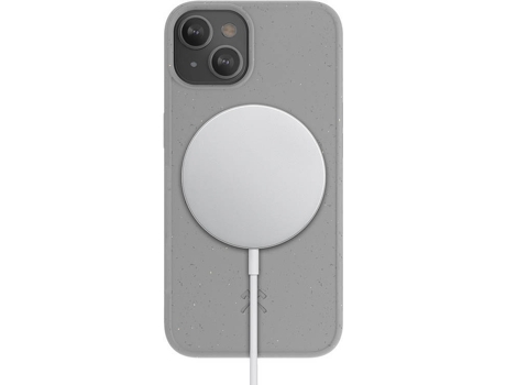 Funda iPhone 13 WOODCESSORIES MagSafe Bio Gris