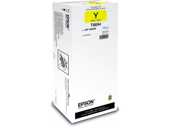 Cartucho de tinta Original EPSON Amarillo XXL T8694 C13T869440 WorkForce Pro WF-R8590