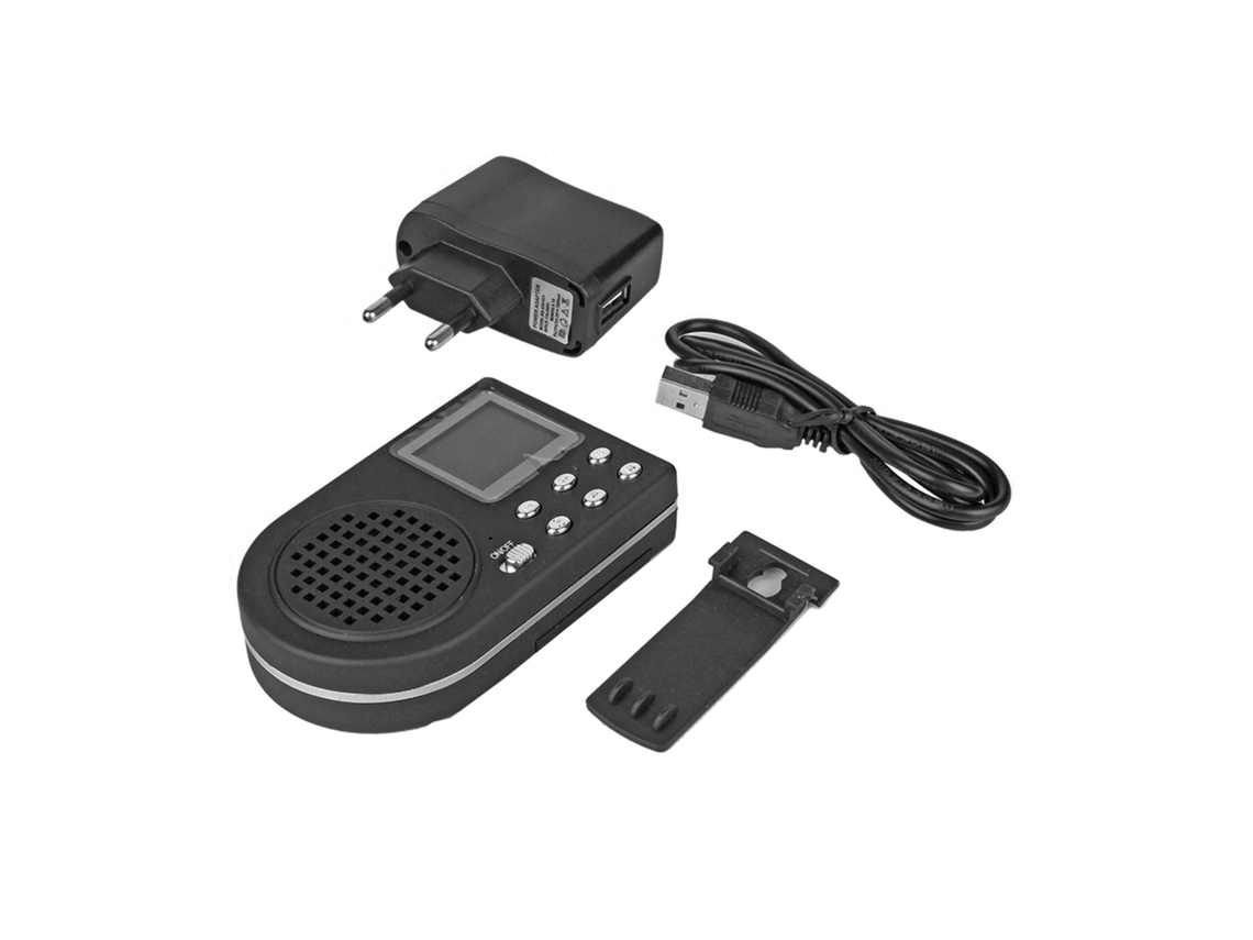 Amplificador De Exteriores Con Sonido De Pájaros Y Control Remoto, 110 Sonidos De Animales, Altavoz Mp3
