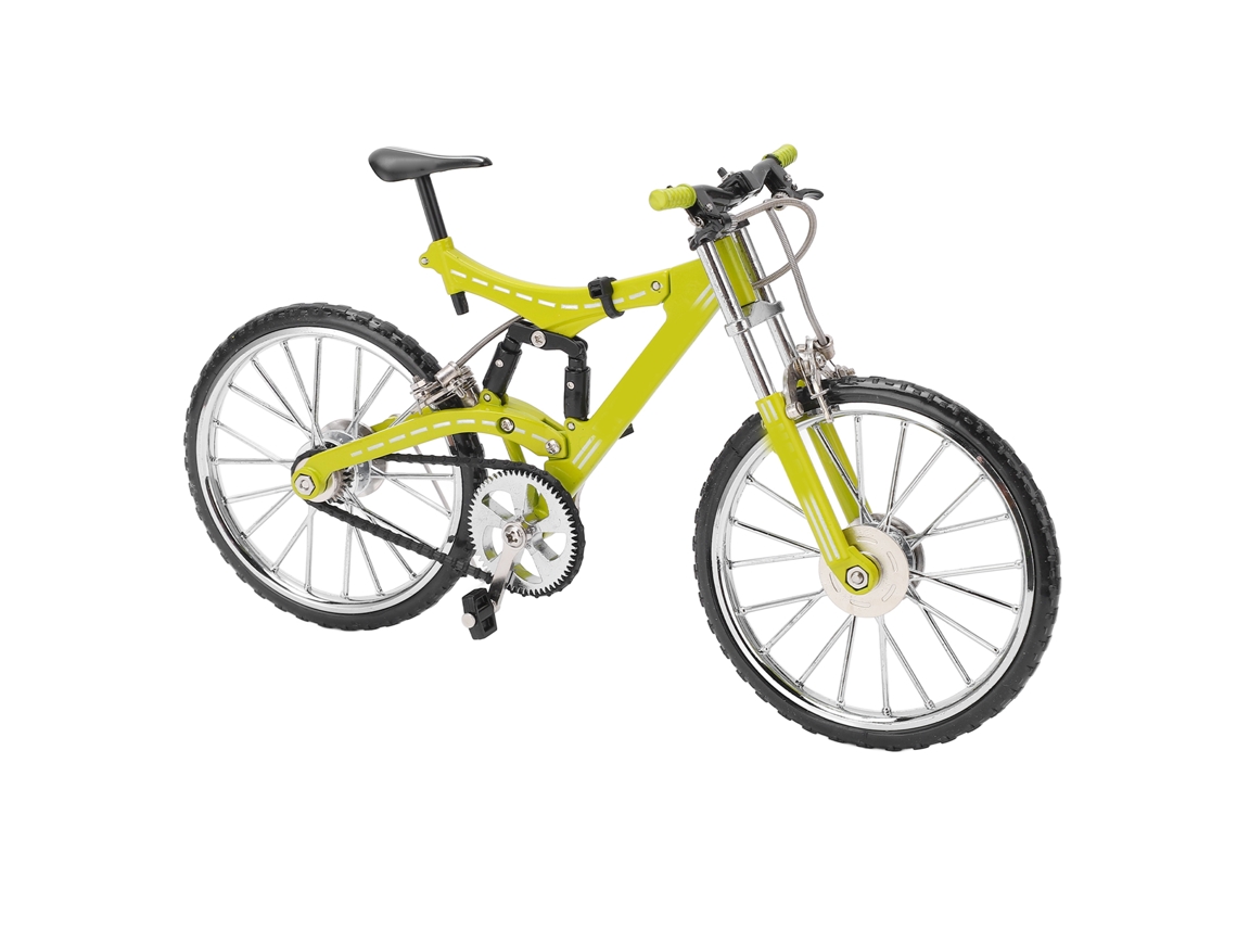 Modelo de Bicicleta 1/10 em Metal Borracha Decorativo Miniatura para Decoração de Estante