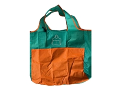 Bolsa de la compra plegable y reutilizable para viajes y compras en general, con costuras reforzadas, asas resistentes y gran capacidad. GOKOCO