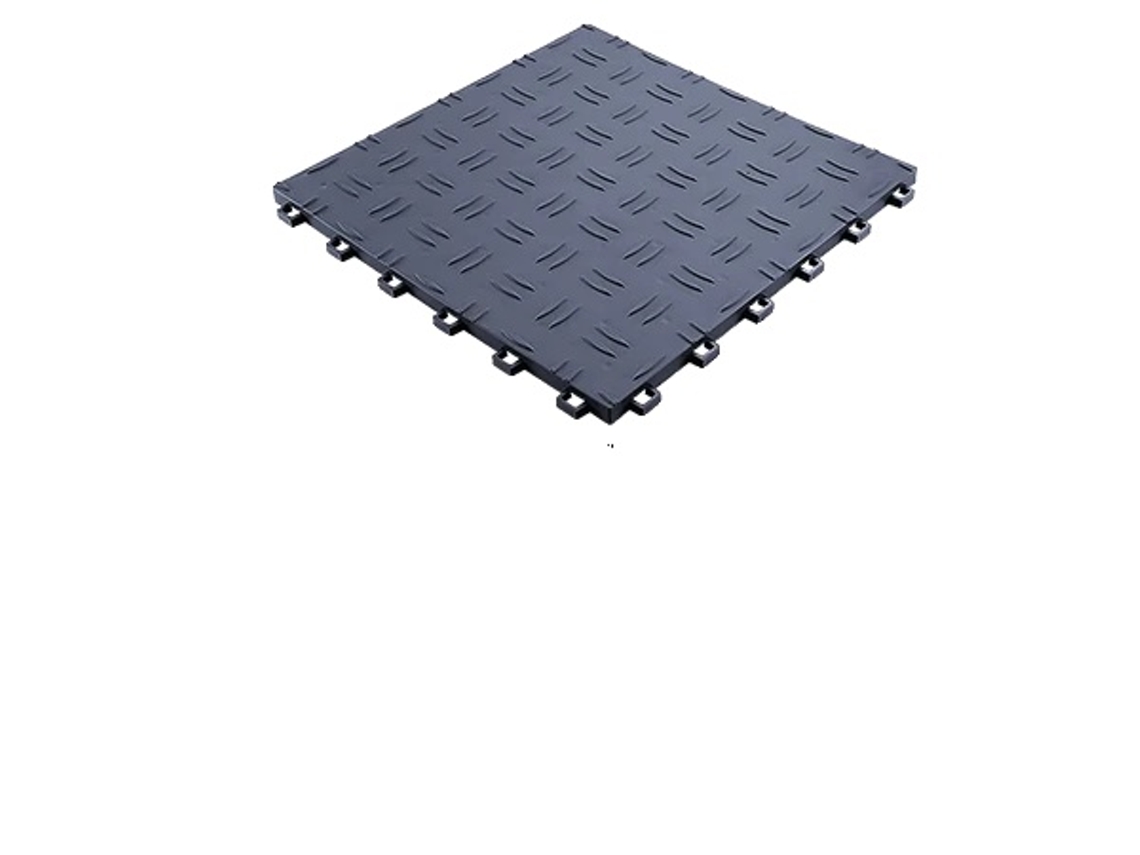 Baldosas entrelazadas para suelo de garaje, antideslizantes, cobertura de 25 pies cuadrados, color grafito, 25 unidades OEM