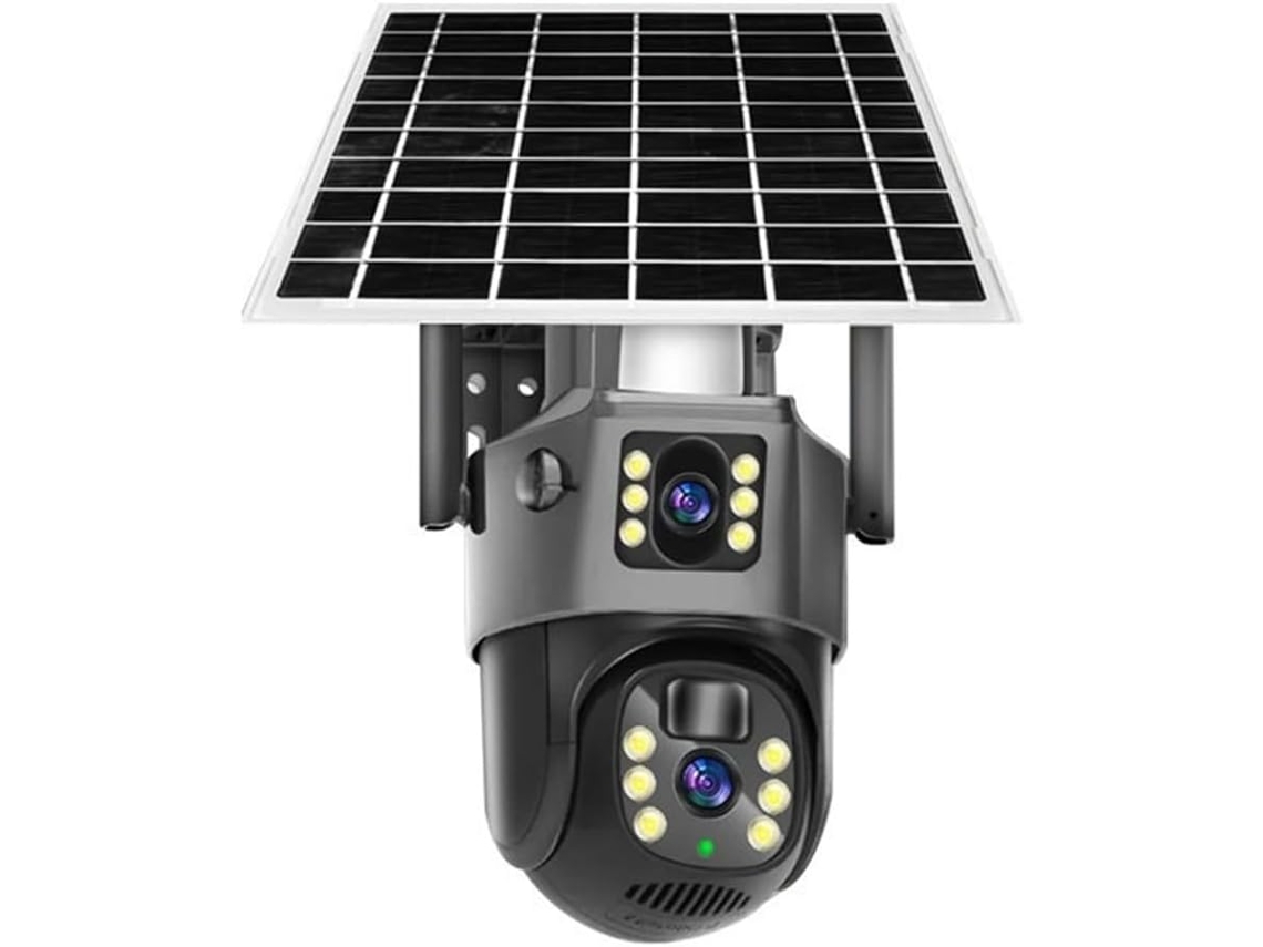 Cámaras Ptz Cableadas Con Energía Solar, Resolución 4k Y 8mp