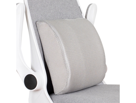 Almohada De Apoyo Lumbar Para Silla De Oficina Y Asiento De Coche, Espuma Viscoelástica Equilibrada ELKUAIE