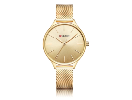 Reloj Impermeable para Mujer Calendario de Cuarzo Correa de Malla Impermeable Reloj de Pulsera para Mujer Relojes de Moda para Mujer-2 Colores VEANXIN