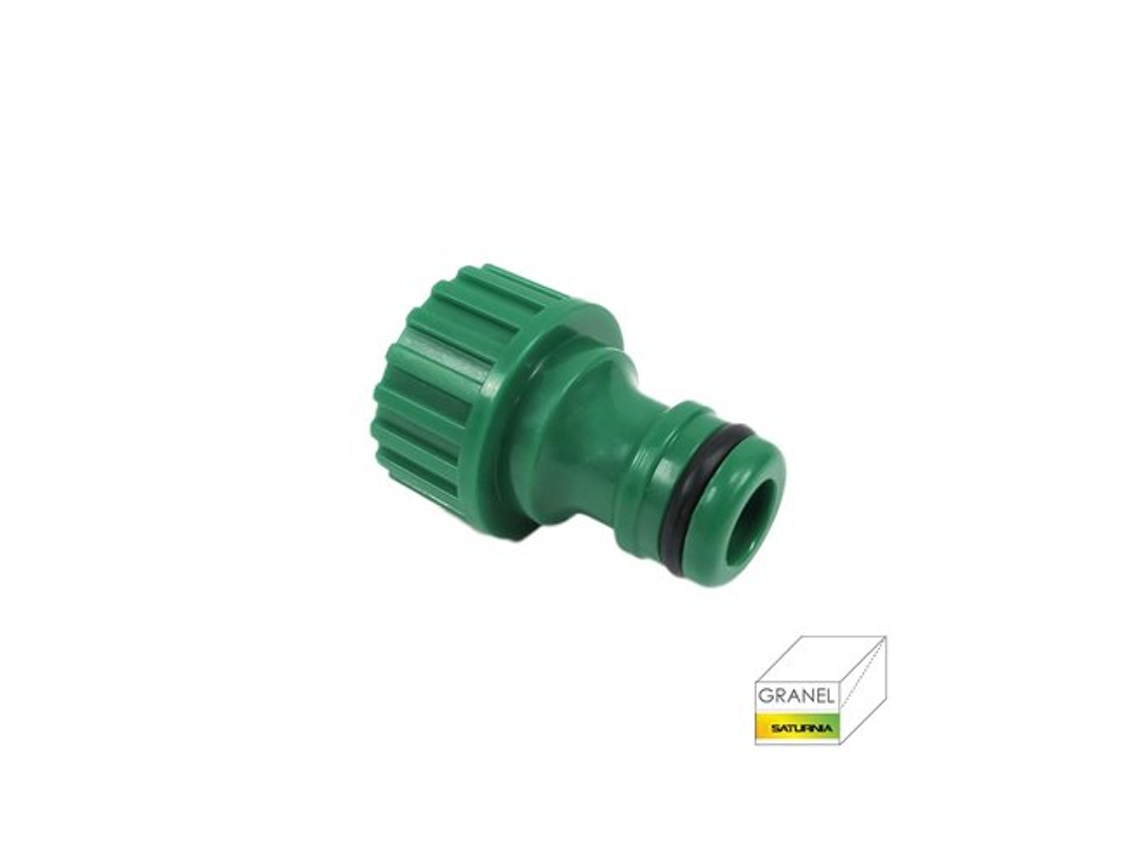Adaptador de manguera de plástico a granel Saturnia 1/2 hembra