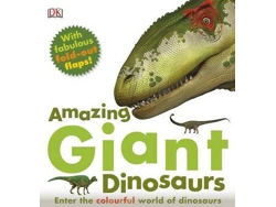 Libro Amazing Giant Dinosaurs (Inglés)