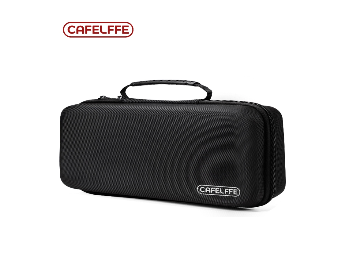 Bolsa de viaje portátil para café, cafetera integrada para uso en exteriores, regalo, caja de almacenamiento en material EVA.