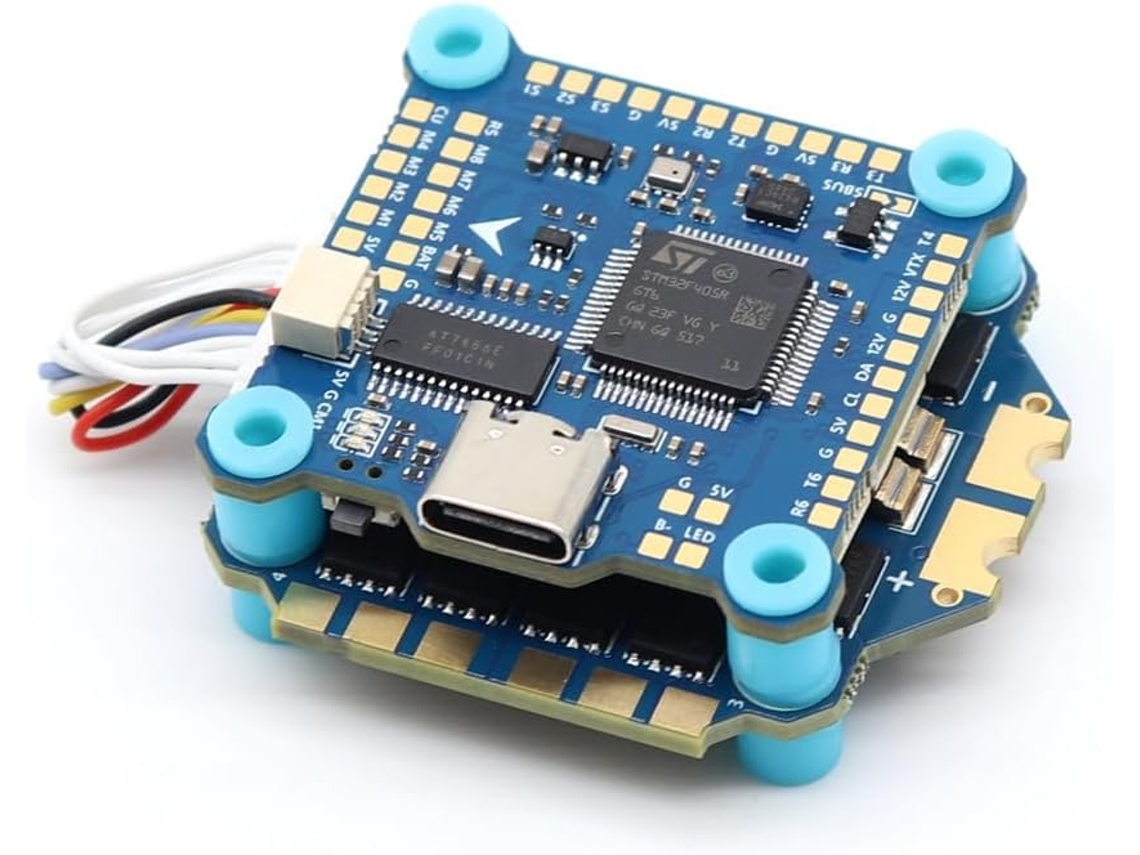 Controlador De Vuelo Am32 70a 4 En 1 F405 Fpv Stack V2 3-8s 30.5 X Mm Para Drones De Carreras Rc