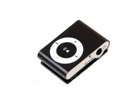 Reproductor de MP3 SLOWMOOSE negro
