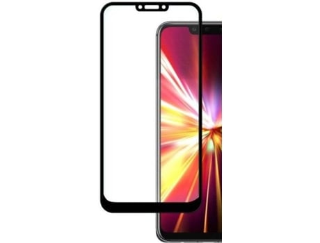 Protector Cristal Templado Huawei Mate 20 Lite Lmobile Full Cover Negro