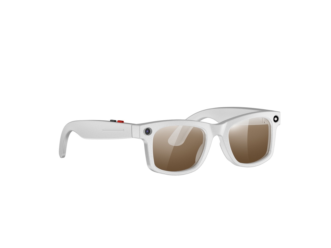 Gafas Inteligentes De 8 Mp Con Grabación De Vídeo, Llamadas Bluetooth, Reproductor De Música Y Traducción (lentes Marrones) Czhhmart