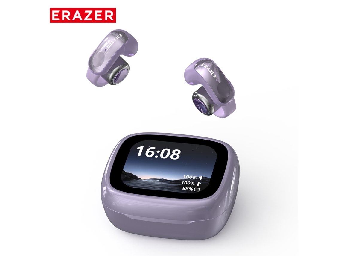 (morado) Auriculares Inalámbricos Abiertos Con Traductor De Aplicaciones