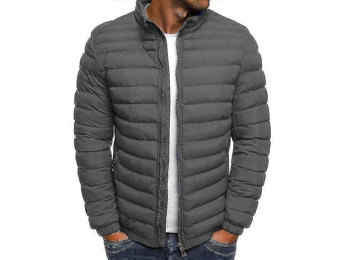 2026-chaqueta Ligera De Plumas Para Hombre Abrigo Acolchado Caleiente Invierno Casual Exterior S2024123017299